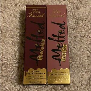 Brand New Too Faced liquid lipsticks bundle